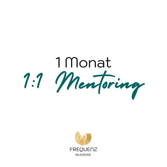 1 Monat 1:1 Mentoring