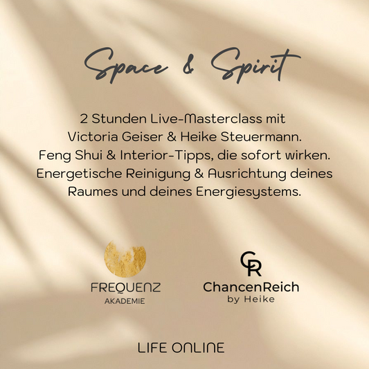 Masterclass Space & Spirit